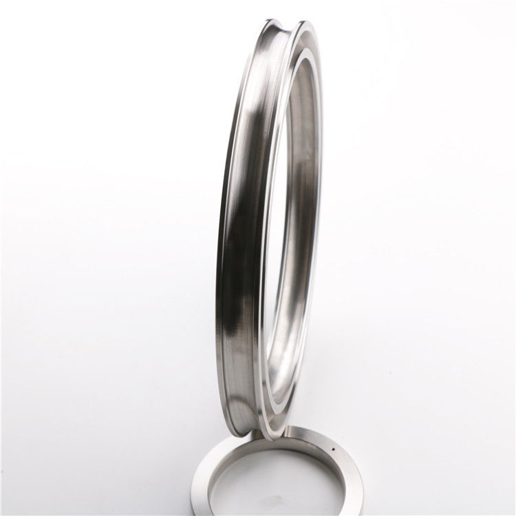Stainless Steel Grooved O Rings And Gaskets 20000 Psi Flat Or Serrated